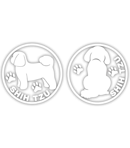 Amazon.co.jp: シーズー 小型犬 シール 車 ステッカー ちょい悪